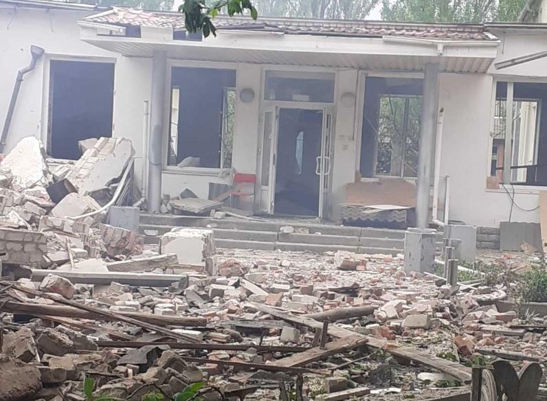 In the Zaporizhzhia region, the occupiers destroyed another psycho-neurological institution for people with disabilities.